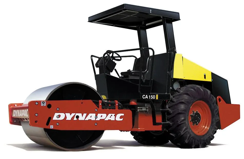 Rolo Compactador Dynapac Ca150 Pd com Kit Pata